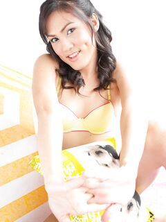 LadyboyGlamour.com Bon - Bright Yellow Panties