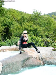 Joanna Jet Catsuit With View